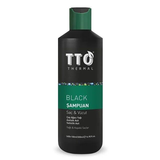TTO Thermal Black Şampuan Saç ve Vücut 250 ml