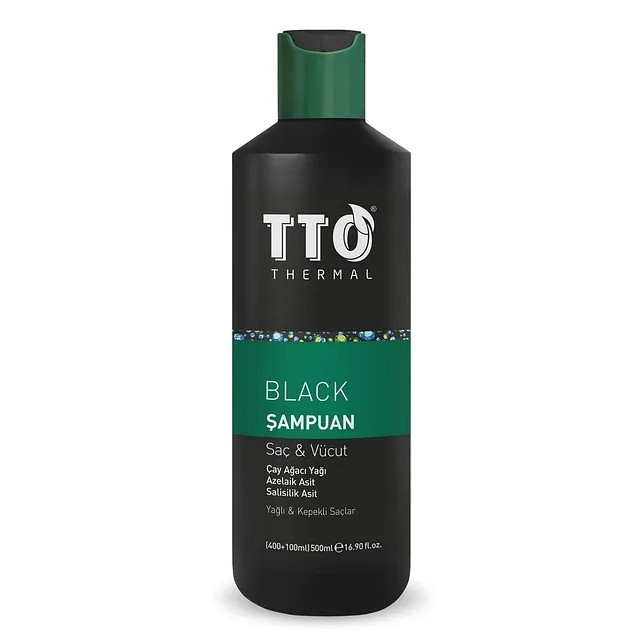 TTO Thermal Black Şampuan Saç ve Vücut 250 ml