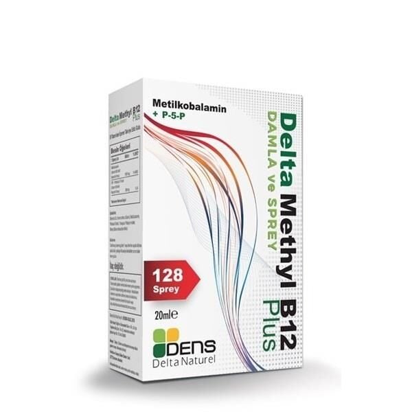 Delta Methyl B12 Plus Spray/Damla Metilkobalamin 20ml