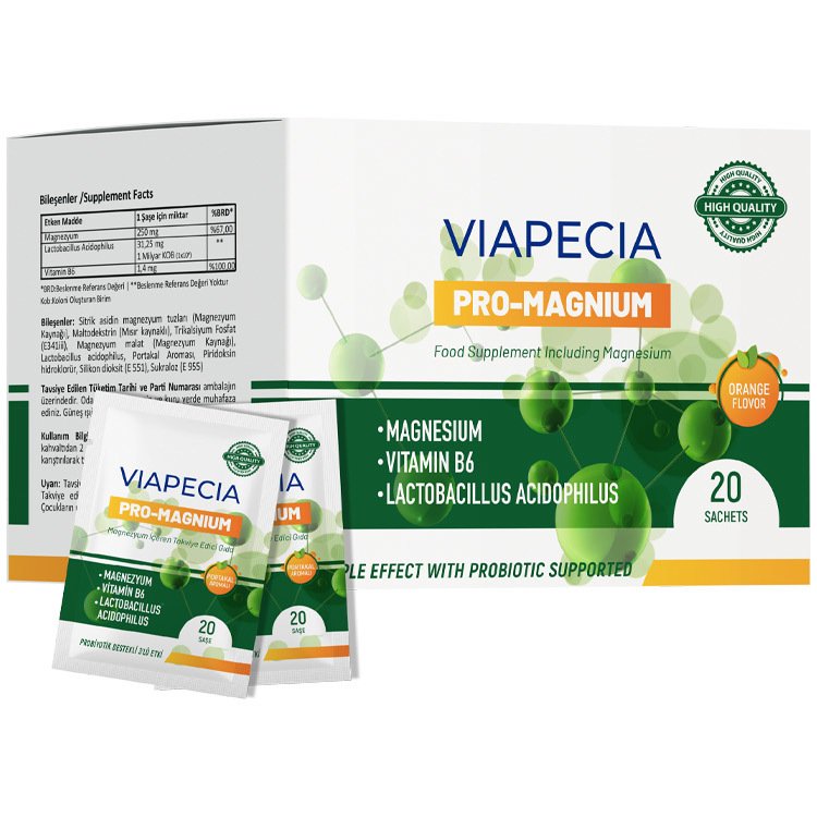Viapecia Pro-Magnium 20 Saşe