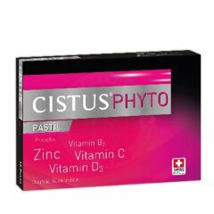 Cistus Phyto Pastil Propolis Vitamin C Vitamin D3 Vitamin B12 ve Çinko Pastil 12 li