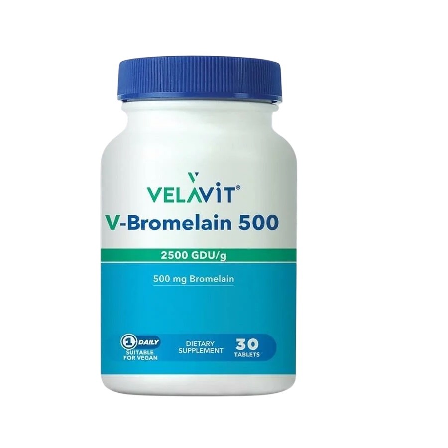 Velavit V-Bromelain 500 MG 30 Tablet