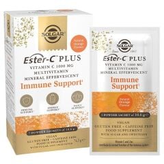 Solgar ESTER-C Plus Vitamin C 1000 MG Efervesan 7 Sachet