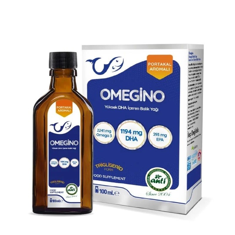 Anti Omegino Omega 3 Şurup 100ml