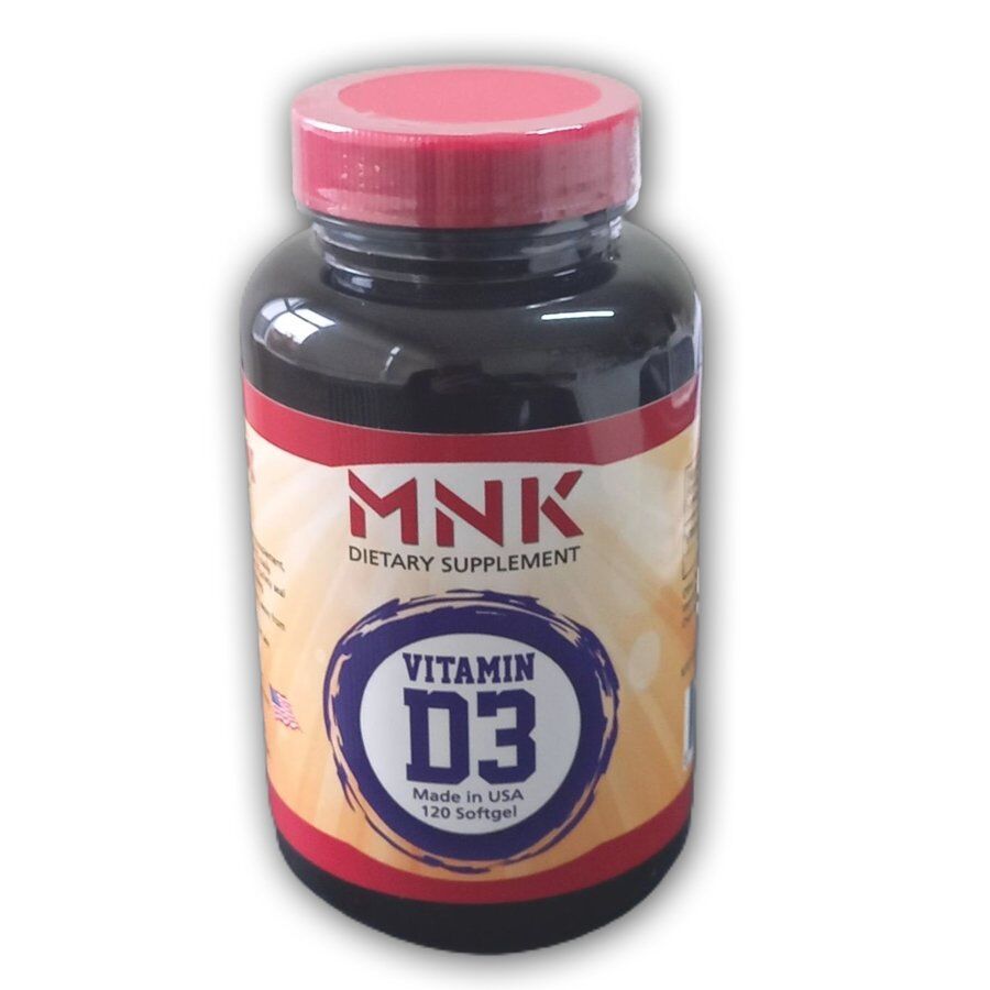 MNK Vitamin D3 120 Softgel