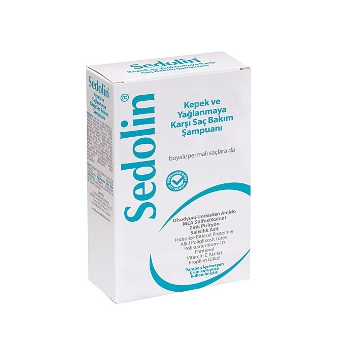 Sedolin Şampuan 300 ml Kepek ve Yağlanmaya Karşı Saç Bakım Şampuanı