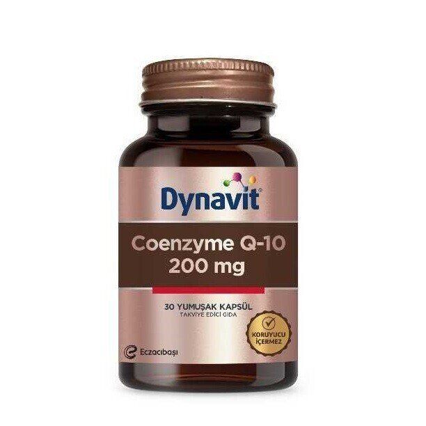 Dynavit Coenzyme Q10 200mg 30 Kapsül
