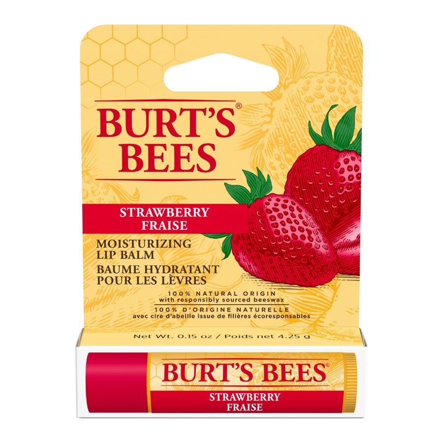 Burts Bees Strawberry Lip Balm Dudak Bakım Kremi 4.25gr