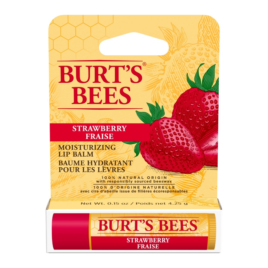 Burts Bees Strawberry Lip Balm Dudak Bakım Kremi 4.25gr