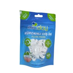 Miaday Kürdanlı Diş İpi 40 Adet