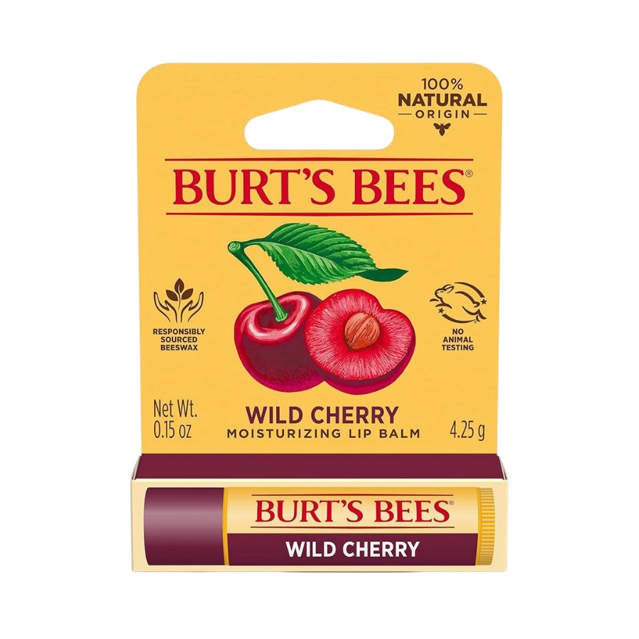 Burts Bees Wild Cherry Lip Balm Dudak Bakım Kremi 4.25 gr