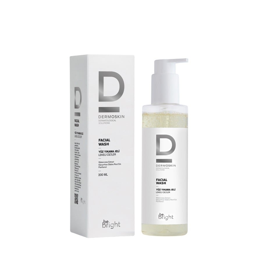 Dermoskin BE Bright Yüz Yıkama Jeli Lekeli Cilt 200ml