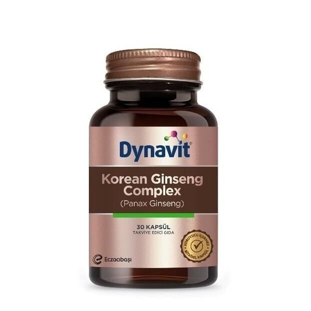 Dynavit Korean Ginseng (Panax Ginseng) 30 Kapsül
