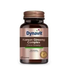 Dynavit Korean Ginseng (Panax Ginseng) 30 Kapsül