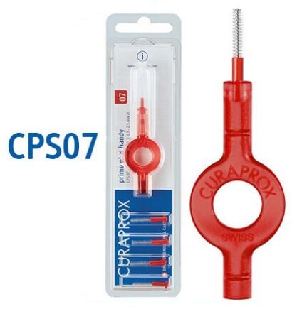 Curaprox CPS 07 Prime Plus Arayüz Fırçası Kırmızı