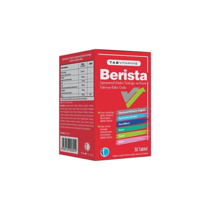 Tab Vitamins Berista 30 Tablet