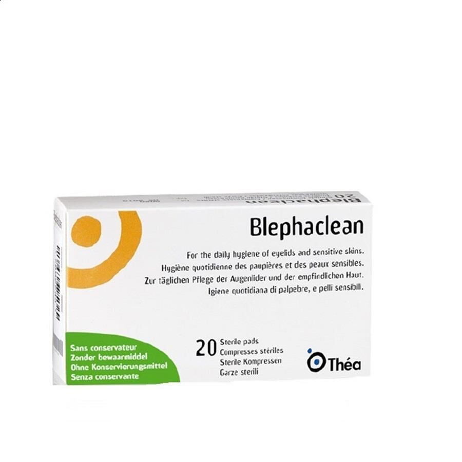 Blephaclean Steril Göz Çevresi Temizleme Ped 20 Adet