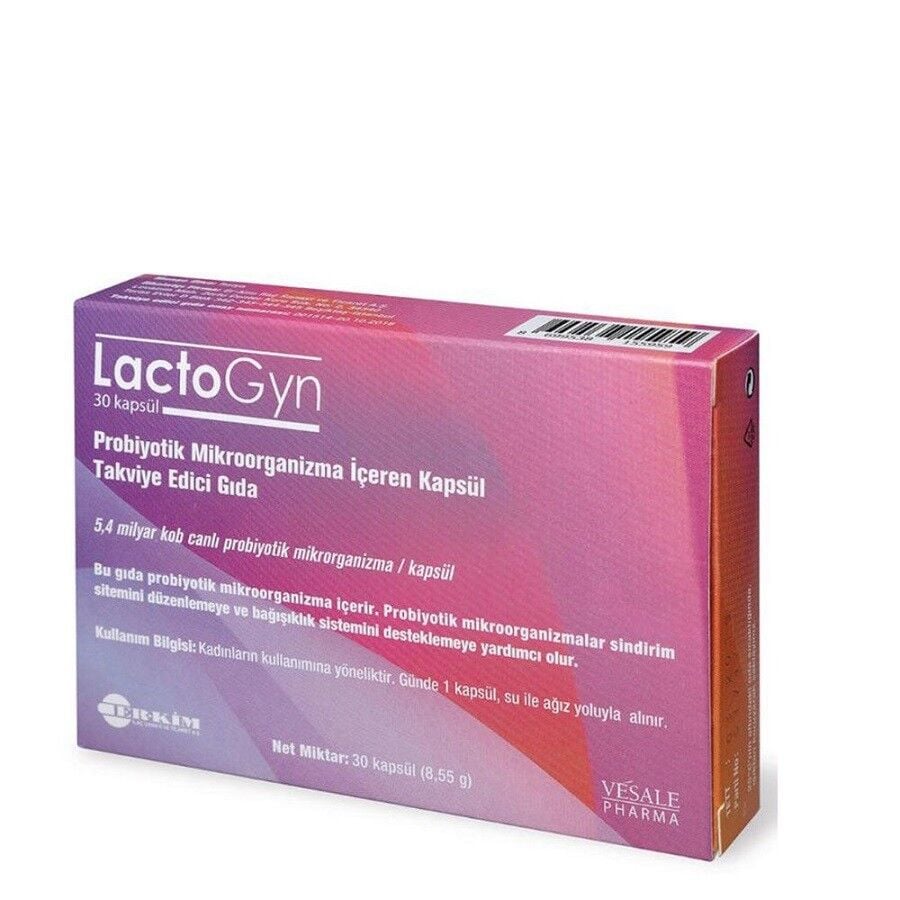 Lactogyn Probiotik Kapsül 30lu