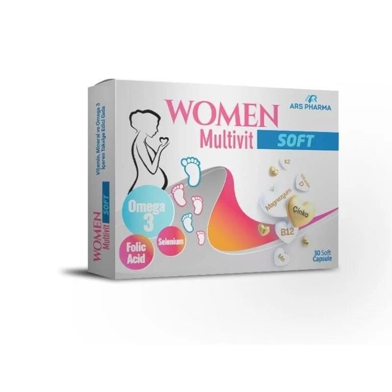 Rezerv Women Multivit SOFT 30 Kapsül