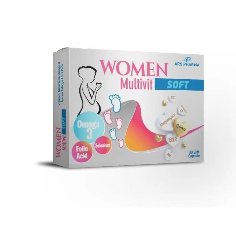Rezerv Women Multivit SOFT 30 Kapsül