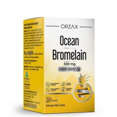 Ocean Bromelain 500 MG 2400 GDU/g 30 Kapsül