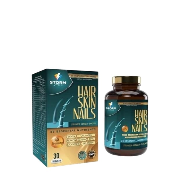 Storm Vitals Hair Skin Nails 30 Kapsül