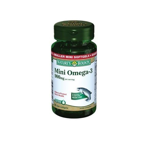 Nature's Bounty Mini Omega 3 900mg Softjel 60 Kapsül