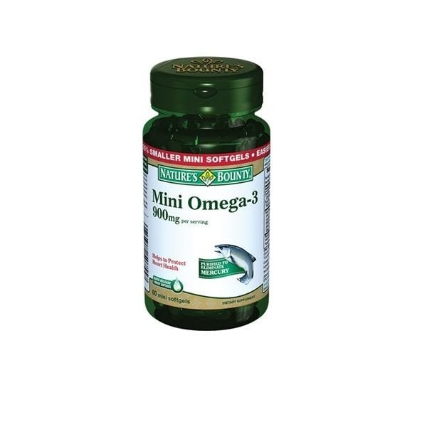 Nature's Bounty Mini Omega 3 900mg Softjel 60 Kapsül