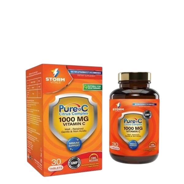 Storm Vitals Pure C Citrus Complex 30 Tablet