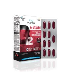 Zade Vital Vitamin B12 1000mcg 30 Kapsül