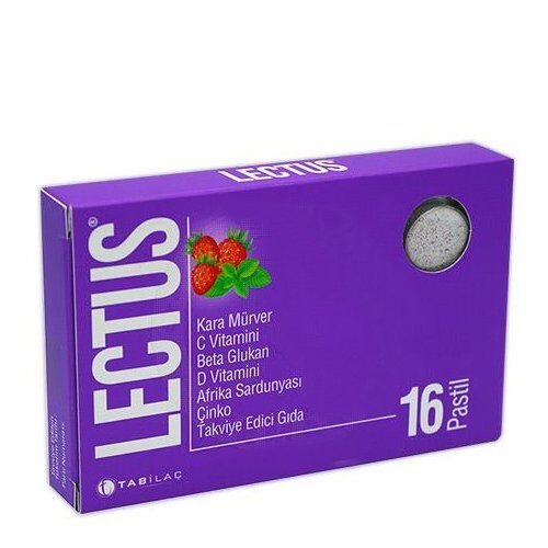 Lectus Afrika Sardunyası 16 Pastil