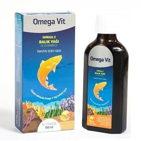 Omega Vit Balık Yağı  Şurubu 100 ml