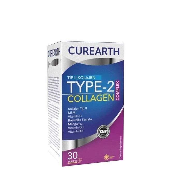 Curearth Type-2 Collagen Complex 30 Tablet