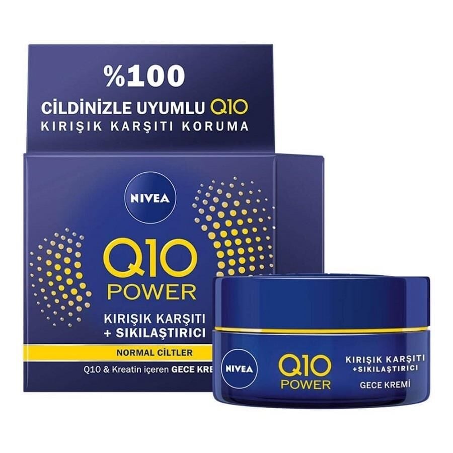 Nivea Q10 Kırışık Karşıtı Gece Bakım Kremi 50ml