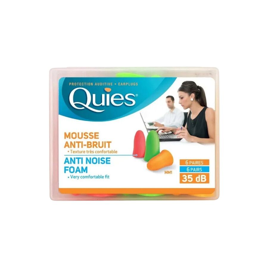Quies Soft Foam Yumuşak Köpük Tıkaçı 12li