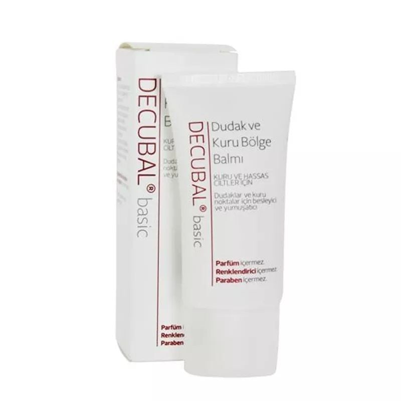 Decubal Dudak ve Kuru Bölge Balmı 30 ml