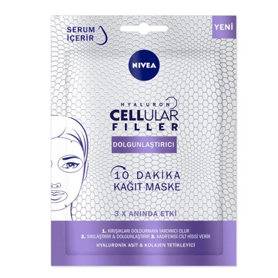 Nivea Celluar Filler Dolgunlaştırıcı 10 Dakika Kağıt Maske