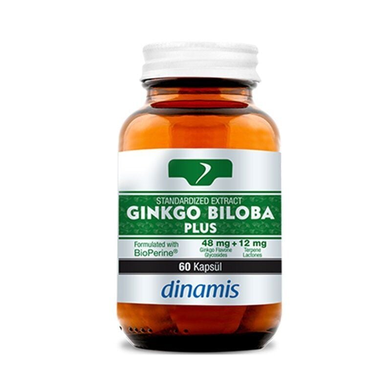 Dinamis Standardize Ginkgo Biloba Plus 60 Kapsül