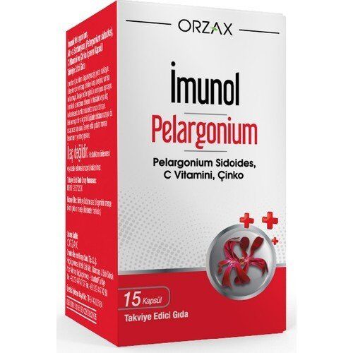 İmunol Pelargonium 15 Kapsül