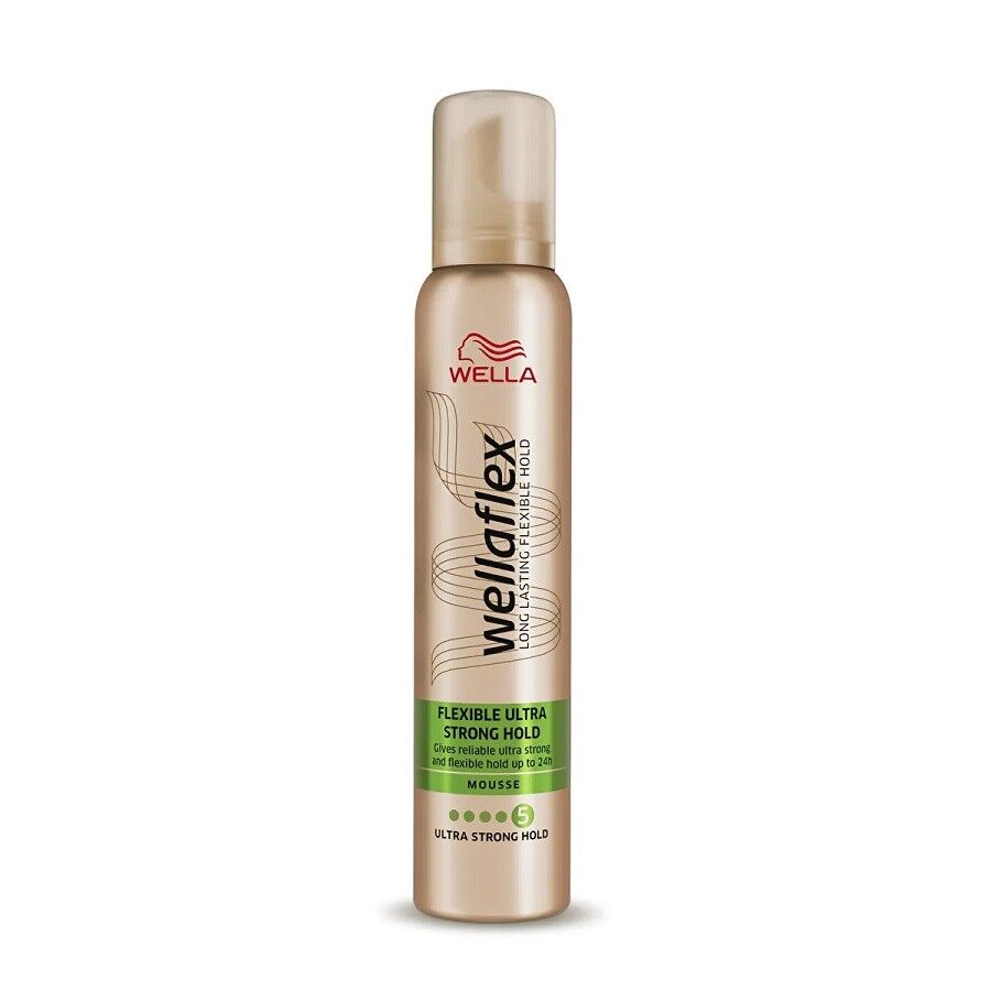 Wellaflex Flexible Ultra Strong Hold Saç Köpüğü - 200 ml