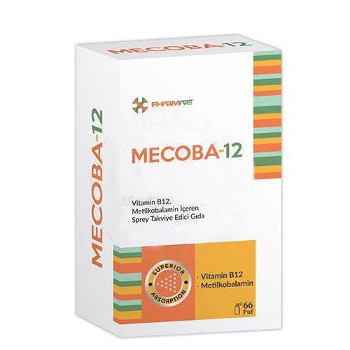Mecoba B12 Vitamin B12 Metilkobalamin 10ml Sprey