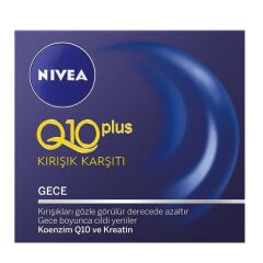 Nivea Q10 Plus Kırışık Karşıtı Gece Kremi 50ml