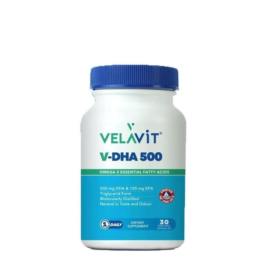 Velavit V-Dha 500 Mg 30 Kapsül