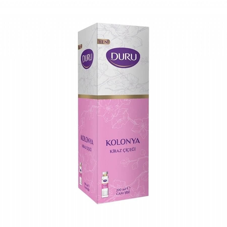 Duru Kiraz Çiçeği Cam Şişe Kolonya 200 Ml