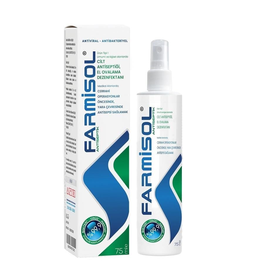 Farmisol El Yüz Cilt Antiseptiği 75ml