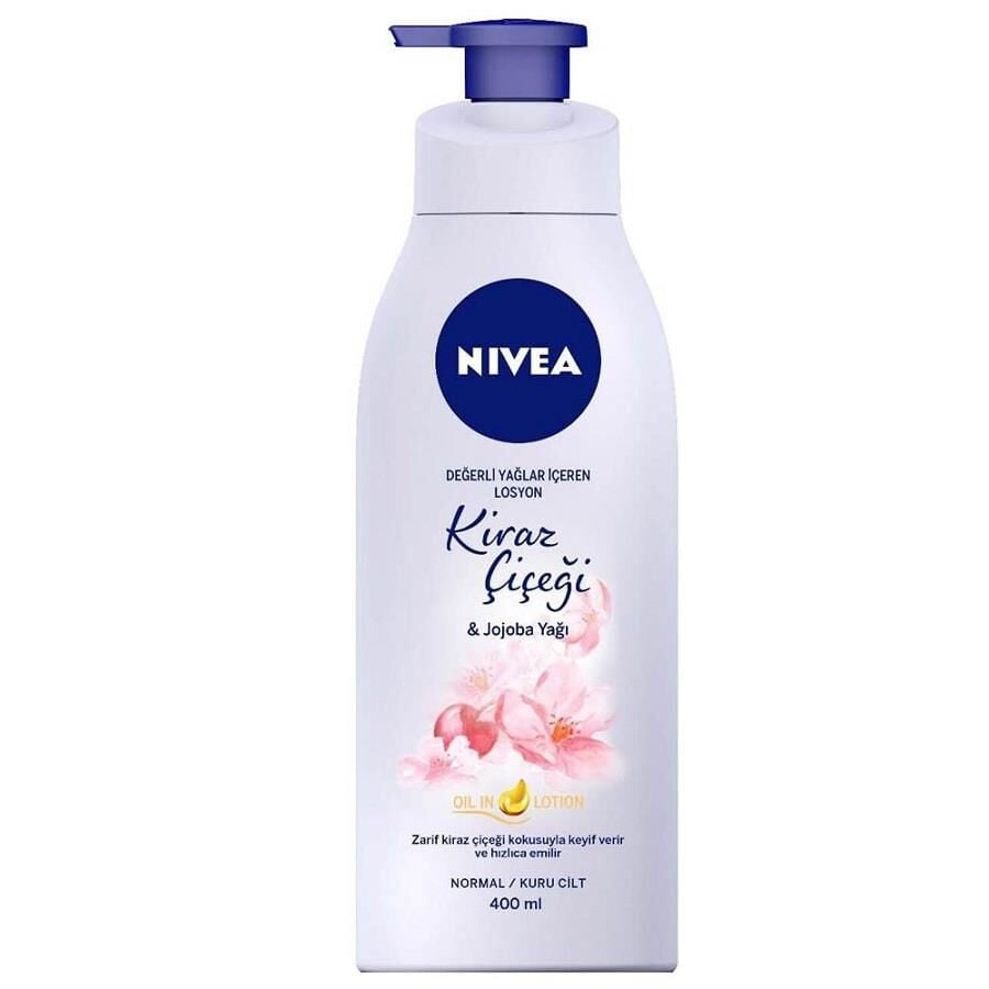 Nivea Kiraz Çiçeği Jojoba Yağı Özlü Losyon 400 ml