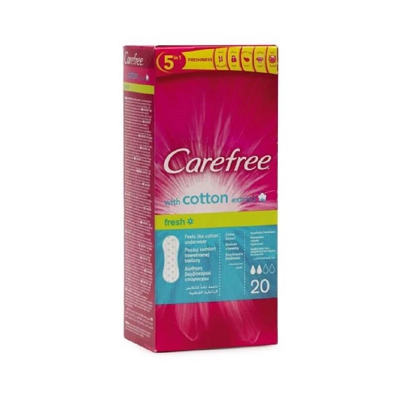 Carefree Refresh Breathable Fresh Günlük Ped 20 Adet