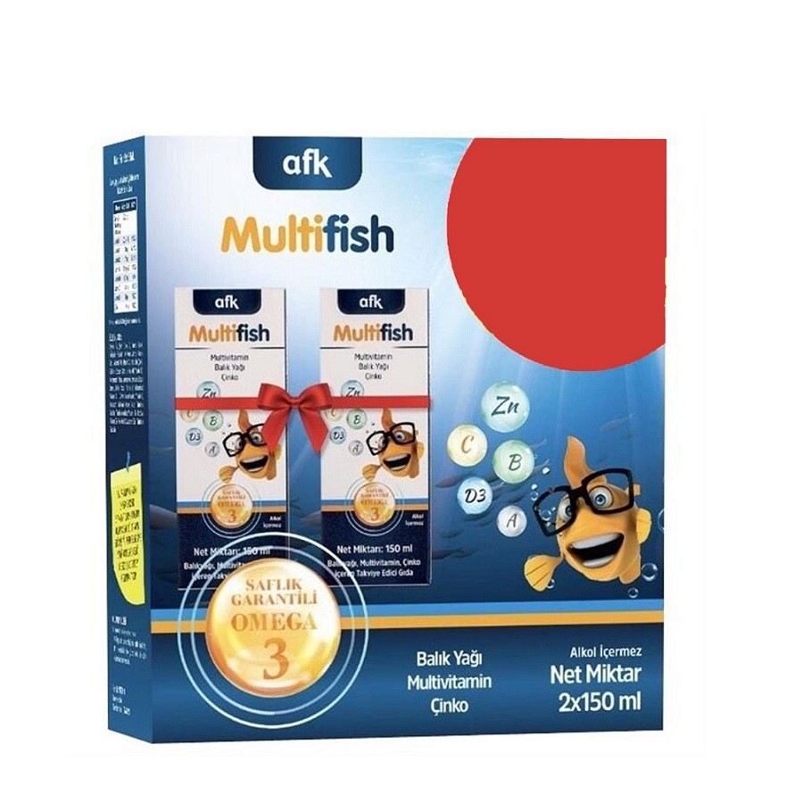 Multifish Şurup 150ml Kofre