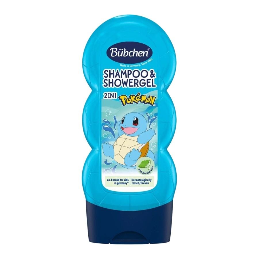 Bübchen Çocuk Şampuan Duş Jeli Squirtle 230 ml