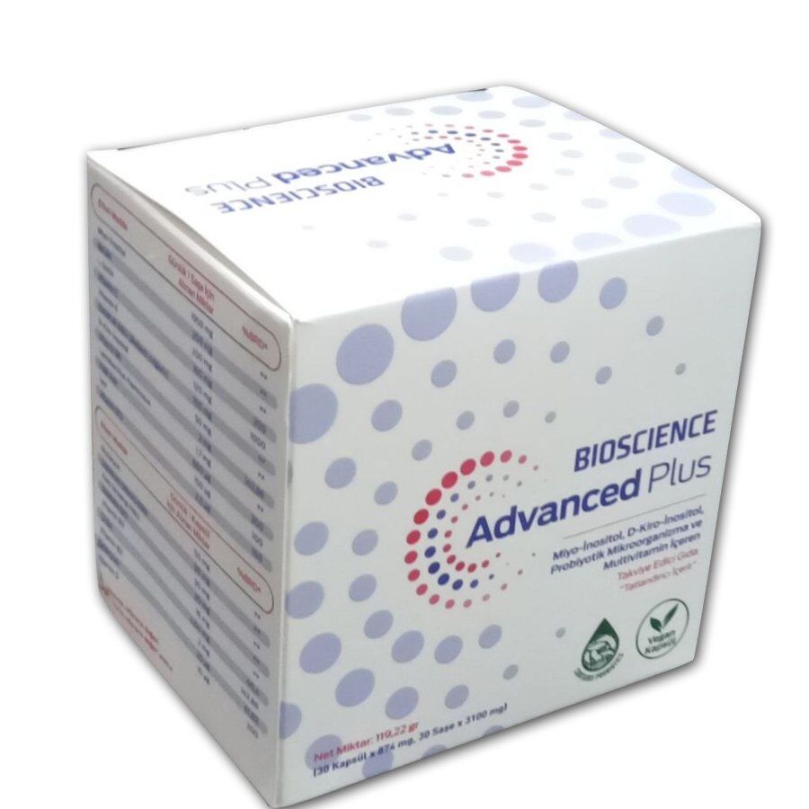 Bioscience Advanced Plus 30 Vegan Kapsül + 30 Saşe